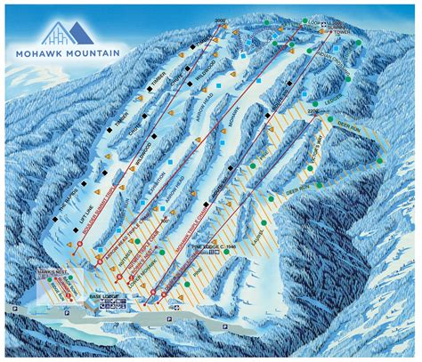 Mohawk mountain ski - mohawk stats. mohawk stats mountain facts 1,600 feet 960 feet 650 feet deer run at 1.25 miles 27 8: 5 triples, 3 magic carpets 100% 112 skiable acres 6 nights, 16 ... 